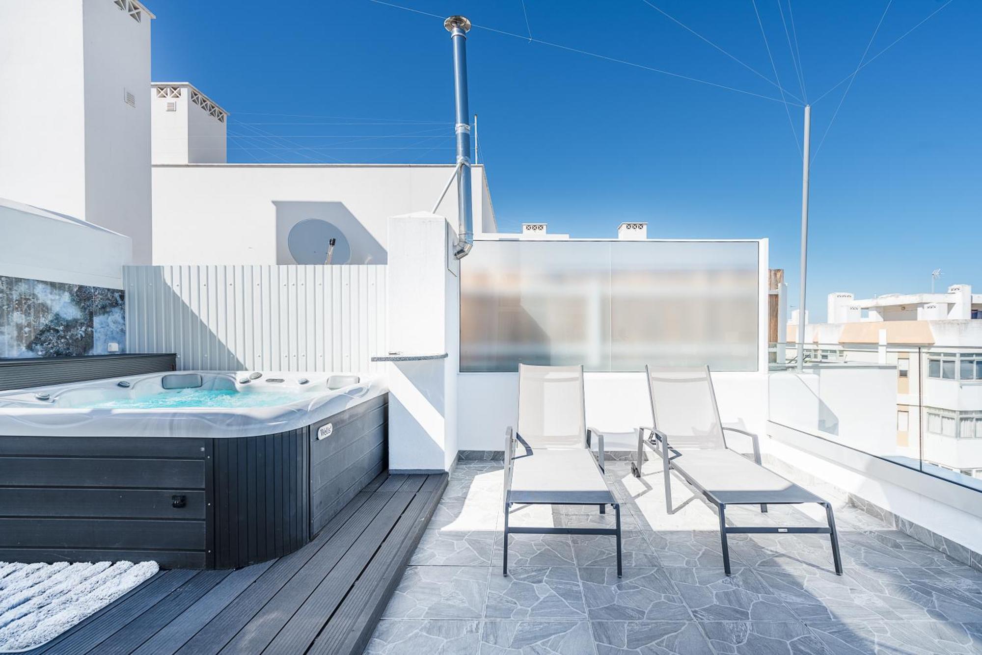 New Luxury Penthouse Beachfront In The Algarve Armacao de Pera Exterior photo